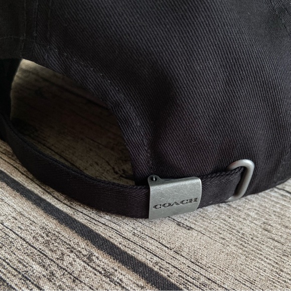 NWT! Coach embroidered baseball hat - Black color, original tags attached - Picture 6 of 15